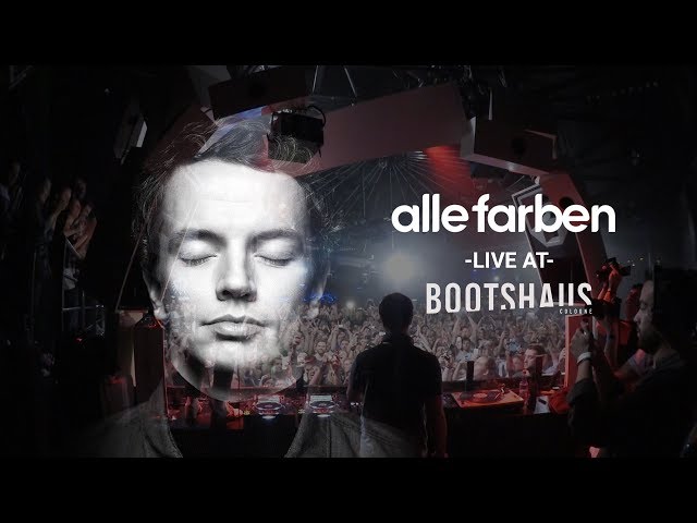 ALLE FARBEN live [FULL SET] @ Bootshaus Cologne 2017