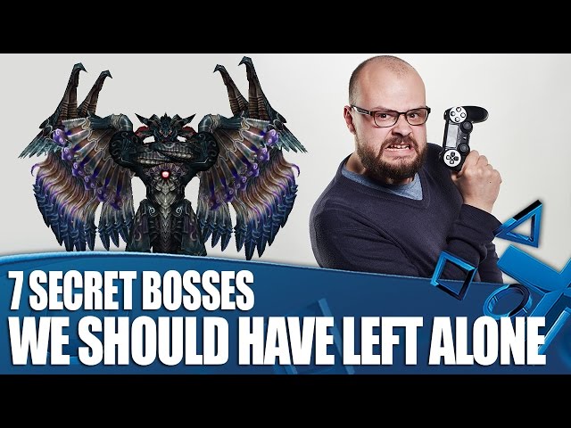 7 Secret Videogame Bosses We Should Have Left Well Alone