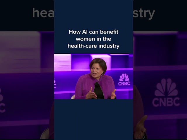 How AI can benefit women in the health-care industry #CNBCChangemakers