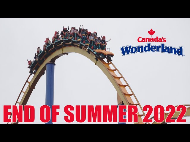 Visiting Canada's Wonderland Late Summer 2022