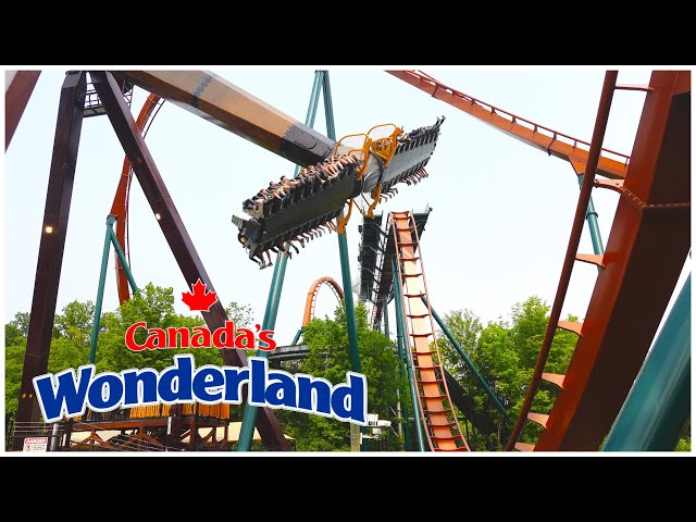 Riding the New Tundra Twister & All Flat Rides at Canada's Wonderland 2023