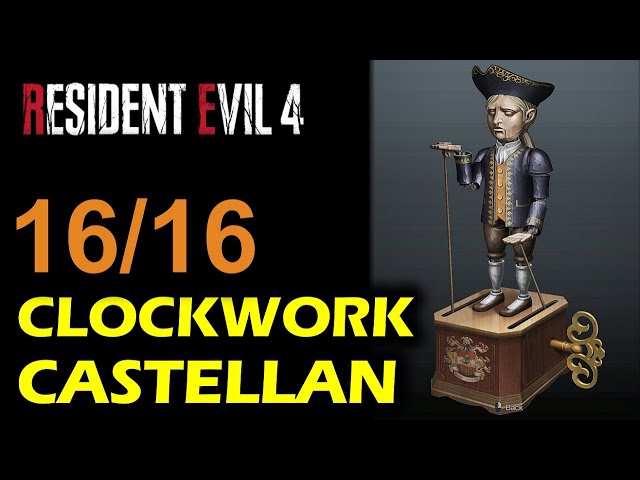 All Clockwork Castellan Locations (Revolution Wind-Up Trophy) | Resident Evil 4 Remake