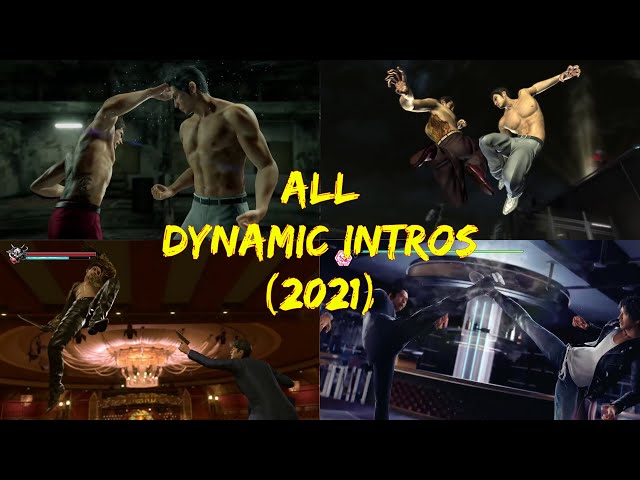 Yakuza Series All Bosses Dynamic Intros (2021)