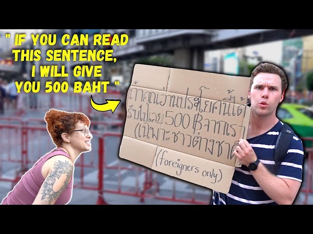 Can Foreigners Living in Thailand READ THAI?