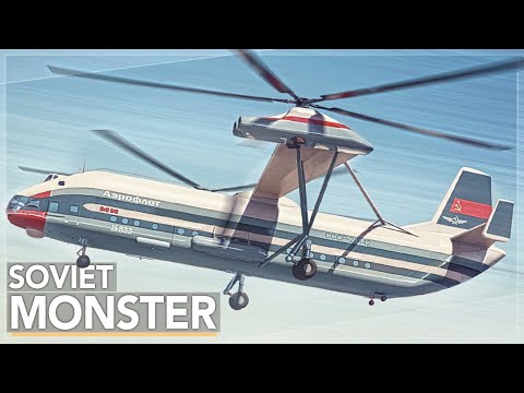 This Insane Helicopter Was The Largest Ever Built:  The Mil V-12 Story