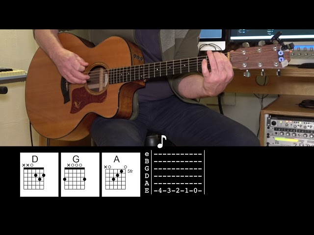 Something - The Beatles - Acoustic Guitar - Chords