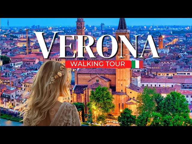 🇮🇹 The Most Beautiful City: 4k Walking Tour in Verona, Italy