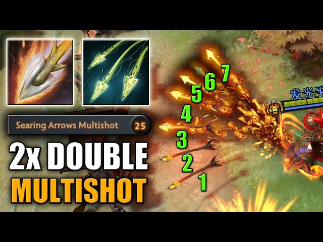 1 HIT = 7 ARROWS [Double Multishot] Ability draft
