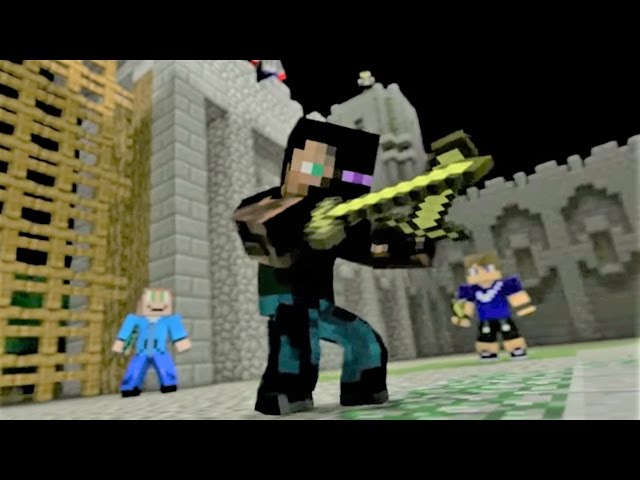 Minecraft Style Song and Minecraft Animation "Castle Raid 1" Minecraft Stlye  Song by MC Jams