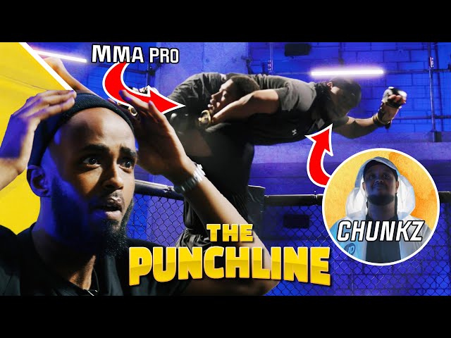 Will CHUNKZ beat an MMA Pro? ft. Darkest Man