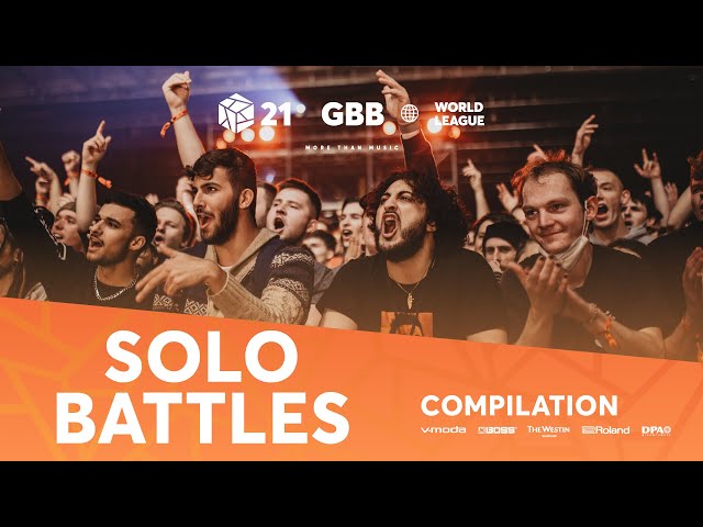 Solo Battle Compilation | GRAND BEATBOX BATTLE 2021: WORLD LEAGUE