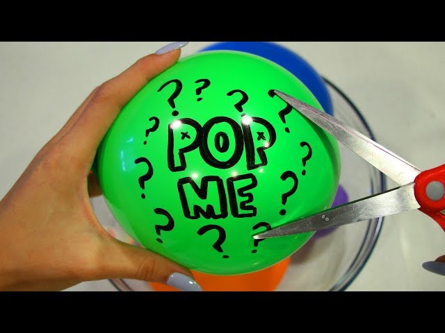 DIY KINETIC SAND SLIME! Making 3 Different Slimes with Balloons!