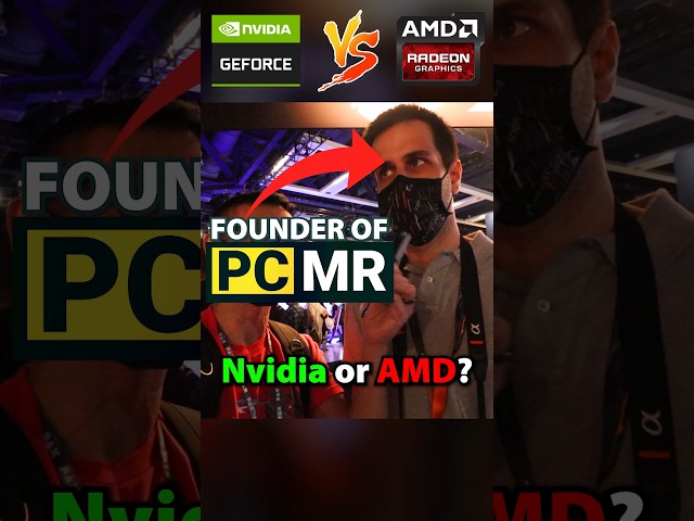 PC Master Race FOUNDER prefers Nvidia or AMD? #shorts #pcgaming #Nvidia #AMD