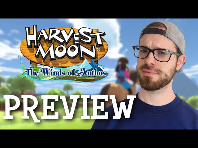 Natsume Invited me to an EARLY PREVIEW for Harvest Moon Winds of Anthos...