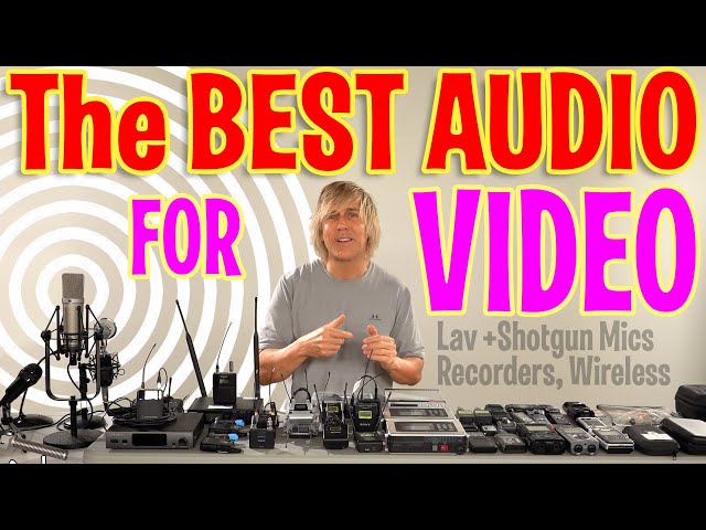 The Best Audio For Video- Part 1... the long awaited audio series intro
