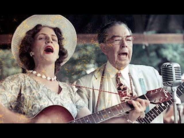 Old Mountain Couple Sing On Their Porch In 1965 Movie. Pure Magnificence & I Got To Film It