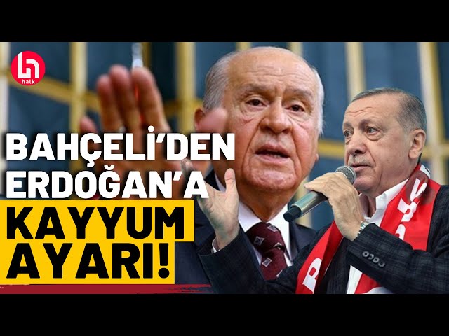Bahçeli, Erdoğan'a neden kayyum sinyali çekti? AKP'yle ipler kopuyor mu? İşte detaylar!