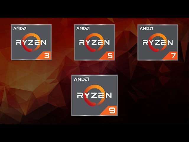 معاني اسماء معالجات AMD Ryzen عالسريع