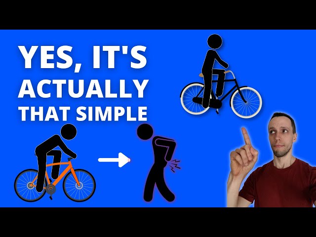 How To ACTUALLY Get Comfortable On Your Bicycle