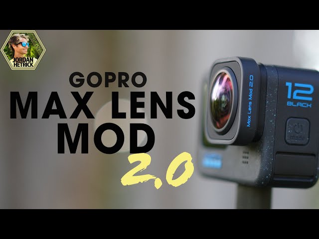 The NEW Max Lens Mod 2.0 |  New Features for the GoPro Hero 12
