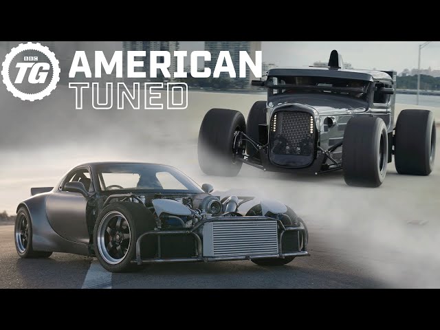 American Tuned Showdown: 4-Rotor Mazda RX-7, F1-Inspired Hot Rod & More | Top Gear American Tuned