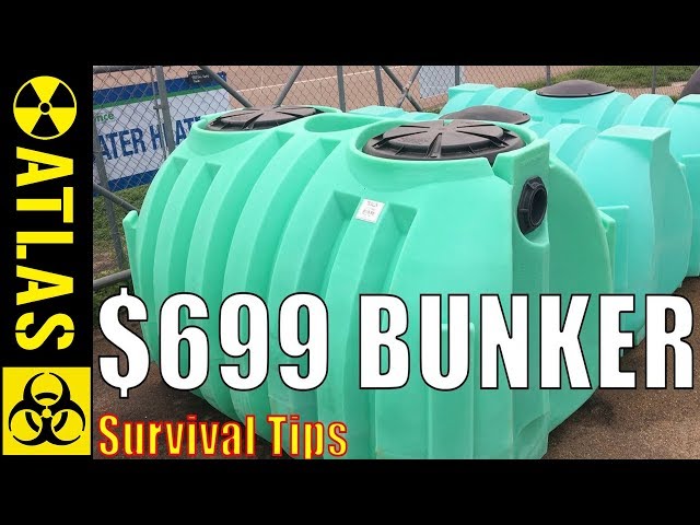How To Create a Watertight Underground Bunker & Food Cache for $699