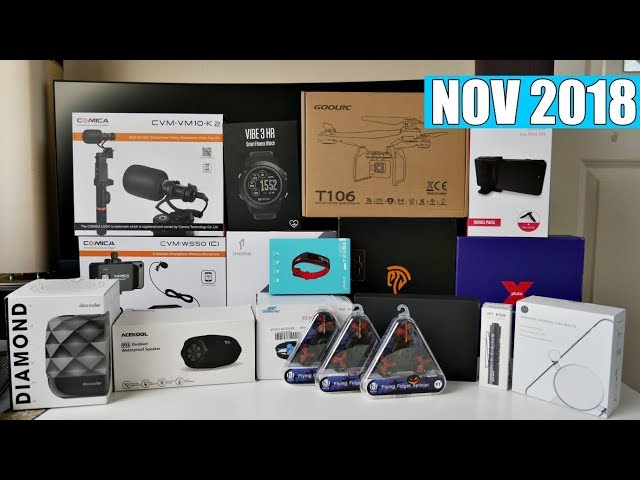 Coolest Tech of the Month Nov 2018 - EP#19 - Latest Gadgets You Must See!