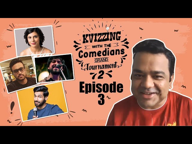 KVizzing With The Comedians Second Edition || QF 3 feat. Anu, Devaiah, Harpreet & Kanan