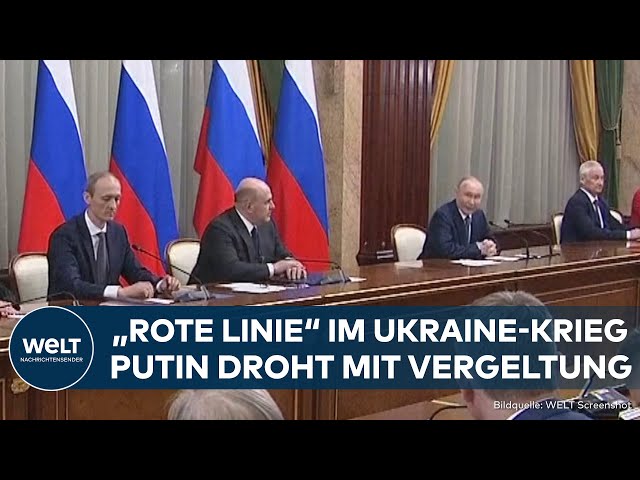PUTINS KRIEG: Spannungen mit Westen nehmen zu! Russland zieht "rote Linie" bei der Ukraine-Hilfe