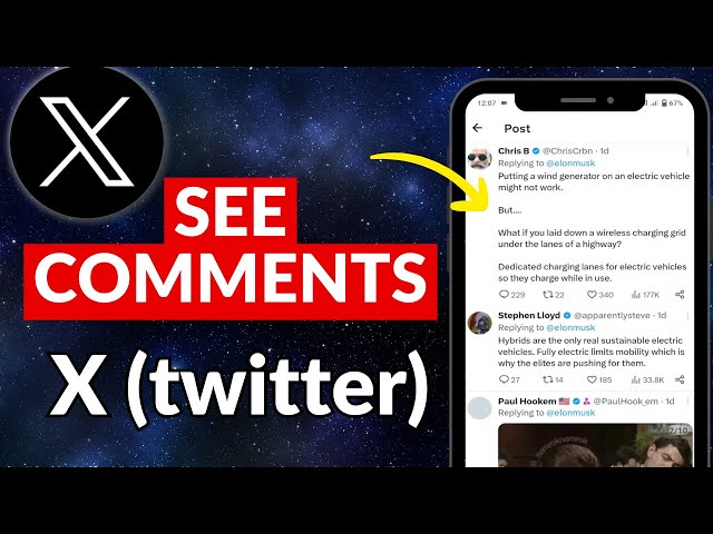 How To See X (Twitter) Comments 2024
