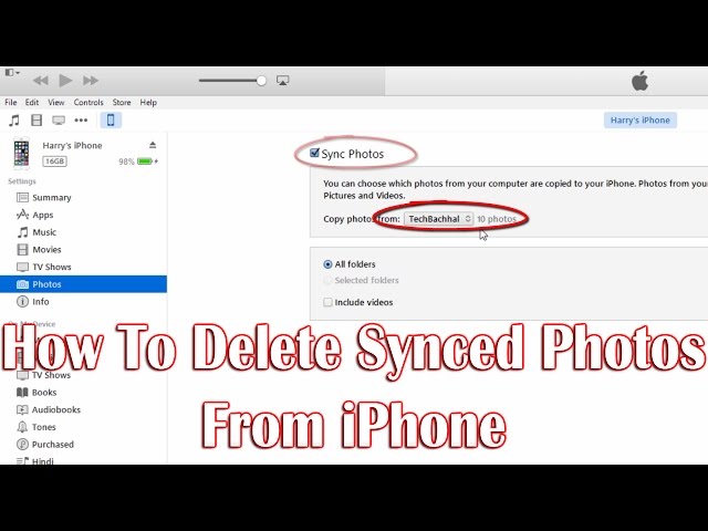 How To Delete Undeletable Photos On iPhone