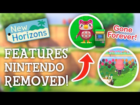 Animal Crossing New Horizons - Features Nintendo REMOVED Since Launch!