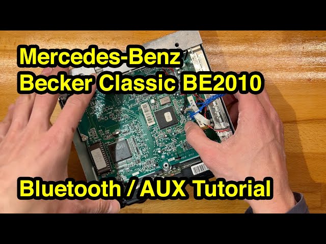 Mercedes-Benz Becker Classic (BE2010) - Bluetooth / AUX Tutorial
