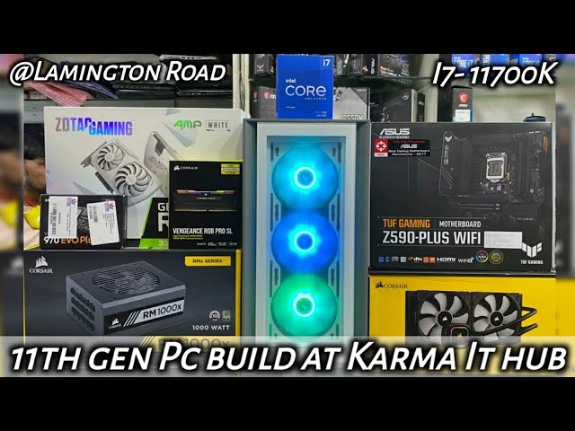 Intel 11 Generation Pc Build in Mumbai | Complete Corsair Build | Karma It Hub
