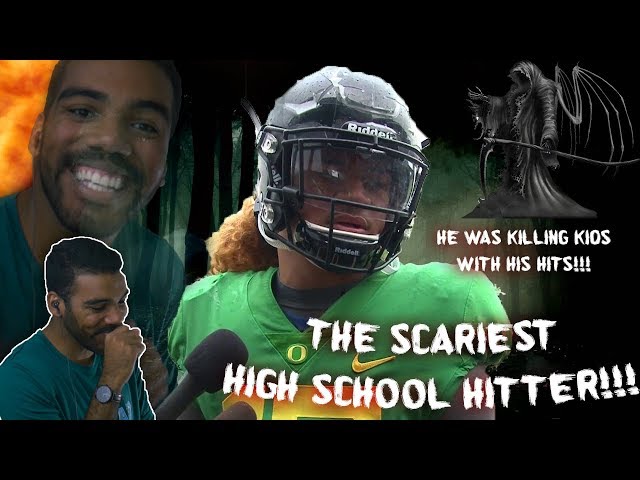 The Hardest Hitting High School Football Player I've Ever Seen!!! Fotu Leiato Highlights [Reaction]