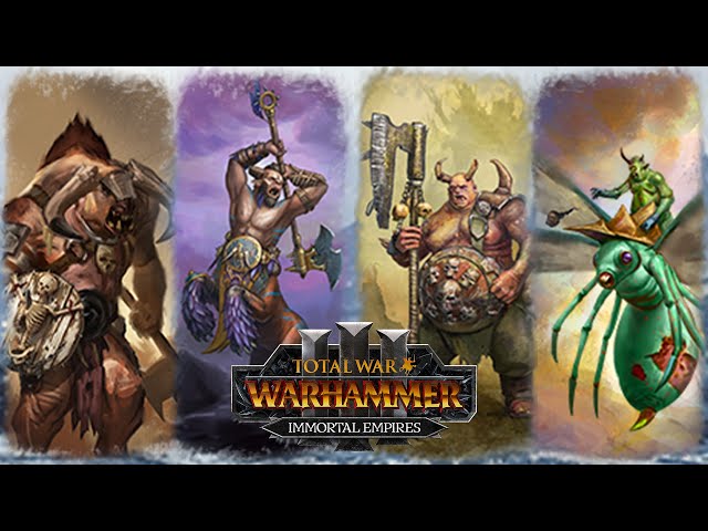 Dead Heads - Nurgle vs Beastmen // Total War: WARHAMMER 3