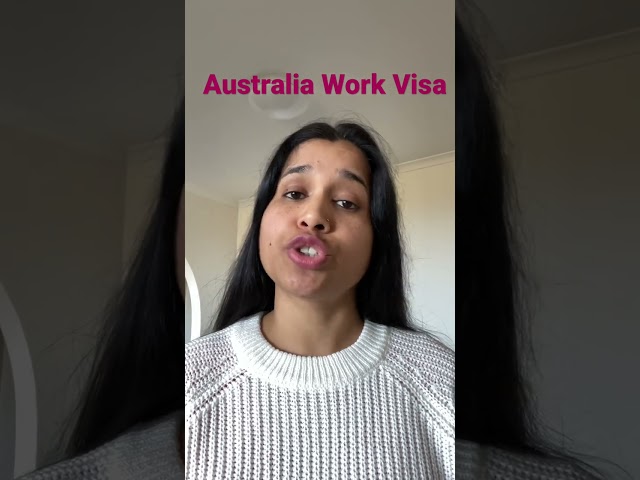 Australia work Visa | working Visa for Australia #shorts #workvisa #australiavisa @Sovikvlogs