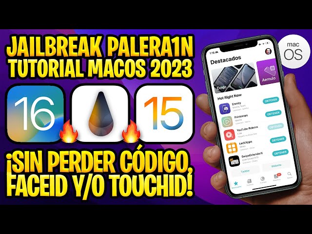 JAILBREAK iOS 16 and 15 TUTORIAL ✅ NEW PALERA1N GUI FOR ALL CHECKM8 DEVICES (macOS)