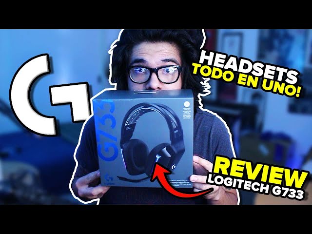 REVIEW LOGITECH G733 HEADSETS GAMING CON MICROFONO Y SOFTWARE | Review | UrbVic
