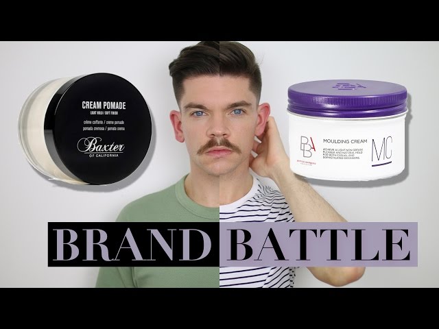 Baxter of California Cream Pomade vs. BBA Moulding Cream | Brand Battle