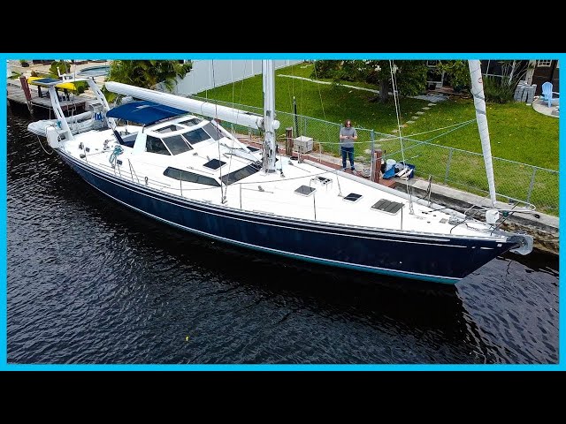 A 56’ DREAM Cruiser Ready to Sail the World [Full Tour] Learning the Lines
