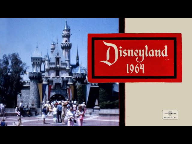 My Family's Tour Of 1964 Disneyland