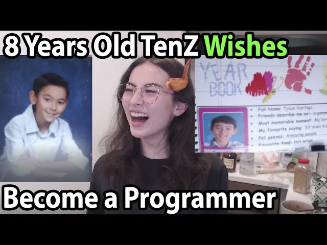 Kyedae SHOWS TenZ 8 Years Old Moments