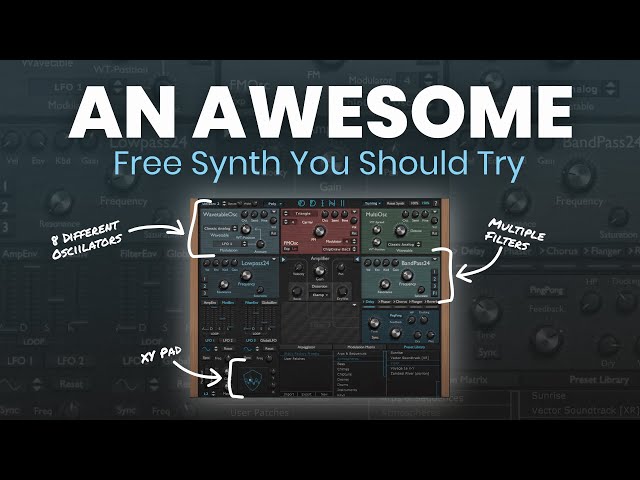 One Of The BEST Free Synth VST Plugins 🎹 | Odin II Synth Demo