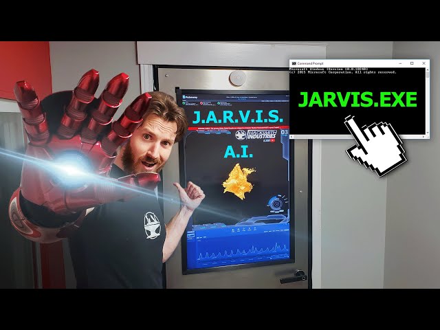 J.A.R.V.I.S. in Real Life! (Shop Automation)