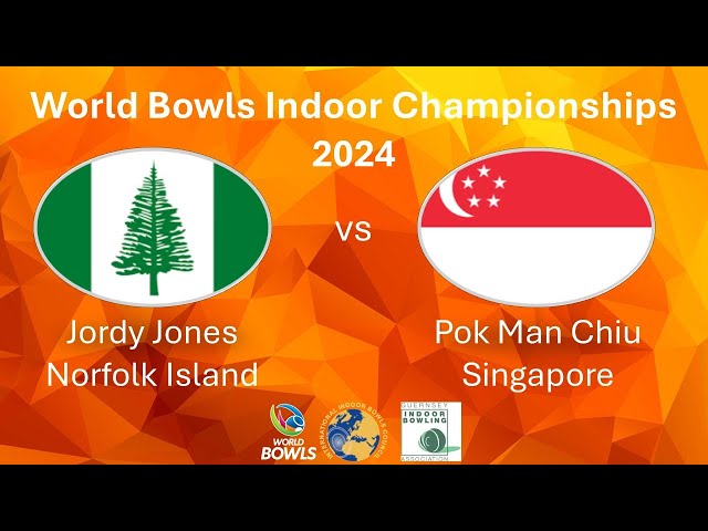 WB Indoor Championships Jordy Jones v Chiu Pok Man