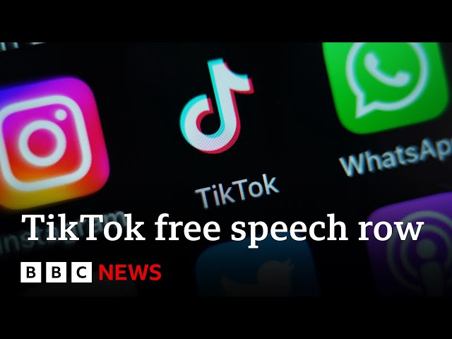 TikTok files free speech lawsuit in the US | BBC News