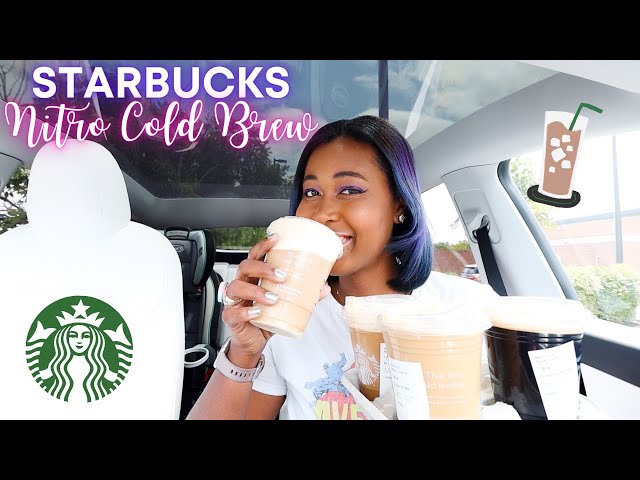 Trying Every Nitro Cold Brew at Starbucks | Cold Brew Review