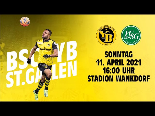 YB TV Second Screen // BSC Young Boys - FC St. Gallen // So., 11. April 2021