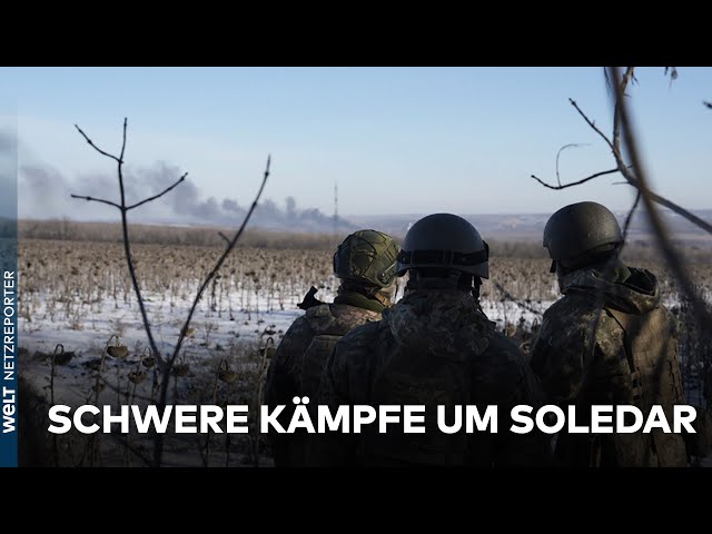 KRIEG IN DER UKRAINE: Schwere Kämpfe um Kleinstadt Soledar dauern an